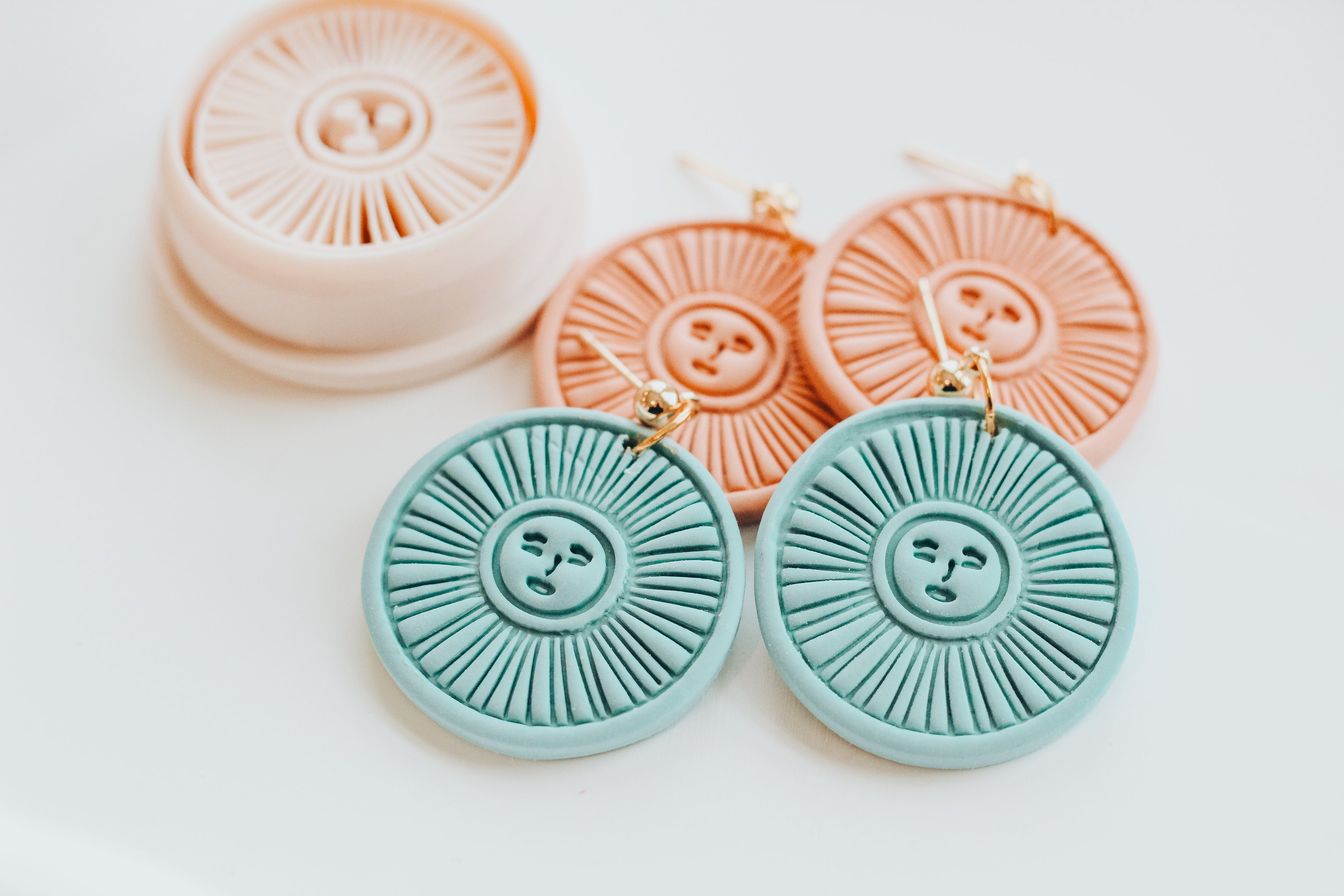 Boho Summer Sun Clay Cutter