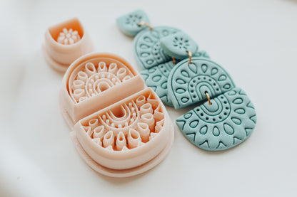 Melina Boho Summer 3 Piece Clay Cutter