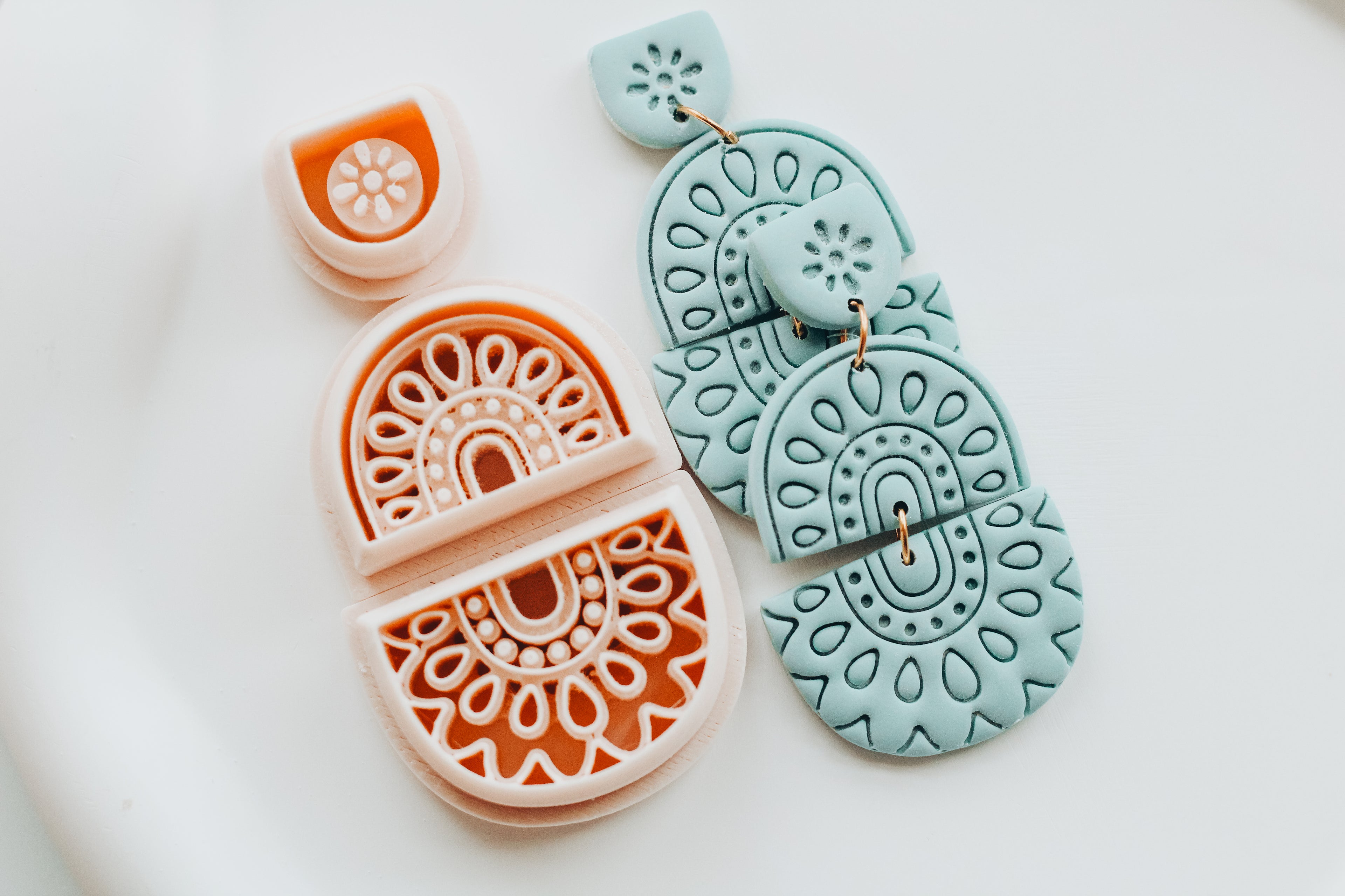 Melina Boho Summer 3 Piece Clay Cutter