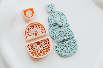 Melina Boho Summer 3 Piece Clay Cutter