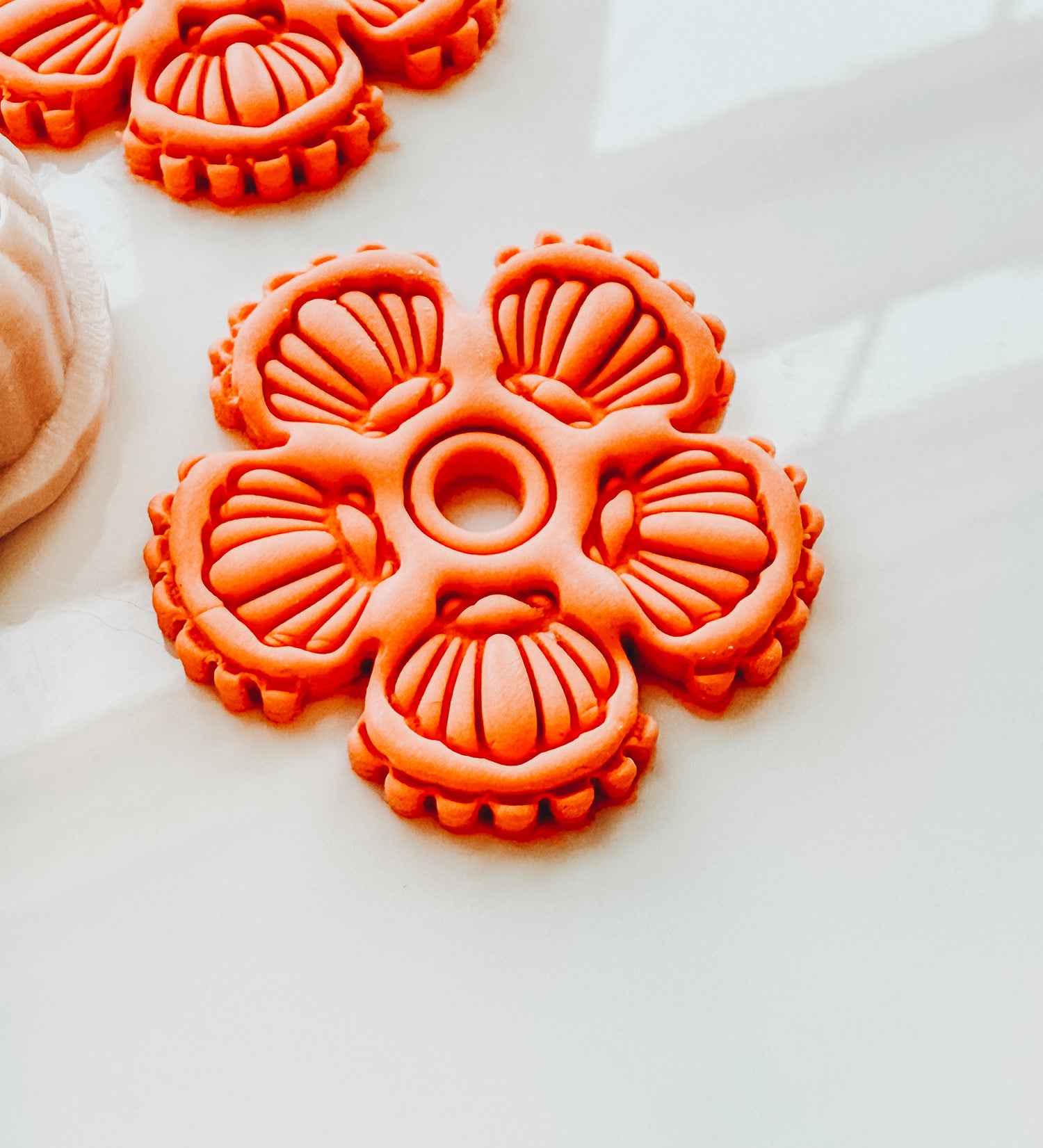 Gracie Scallop Sea Shell Flower Clay Cutter