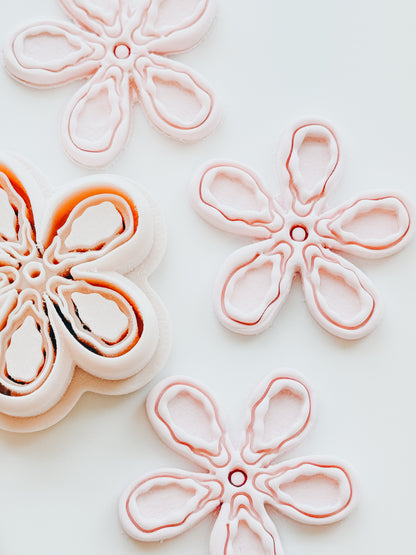 Nixie Oyster Flower Shell Clay Cutter