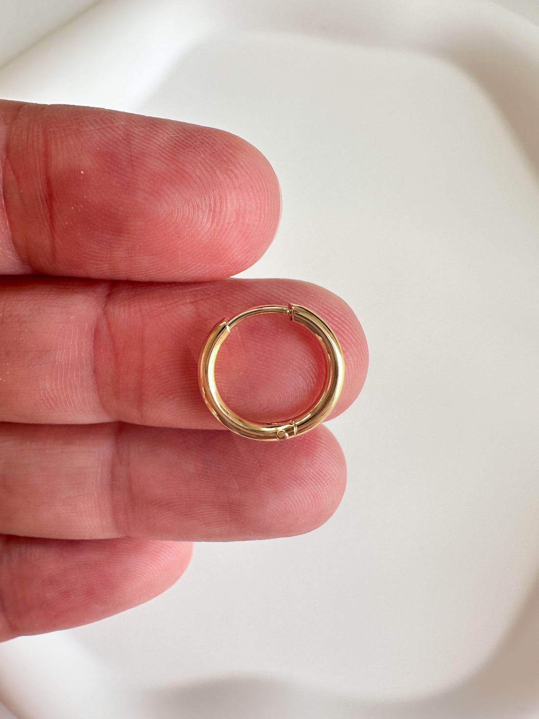 Gold Lever Back Hoops (2 Pieces)