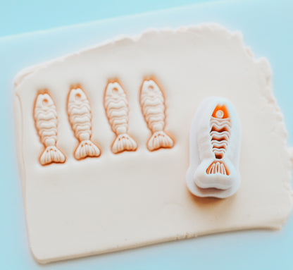 FREE Summer Fish Charm WITH ORDERS $25 or more (MUST ADD TO CART TO RECEIVE) Extra Dainty Precision Clay Cutter