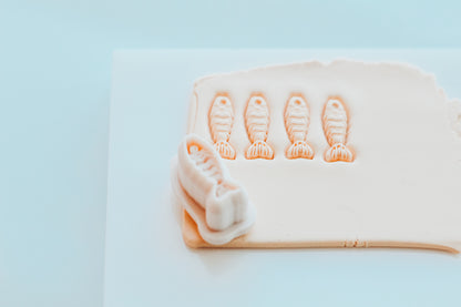 FREE Summer Fish Charm WITH ORDERS $25 or more (MUST ADD TO CART TO RECEIVE) Extra Dainty Precision Clay Cutter