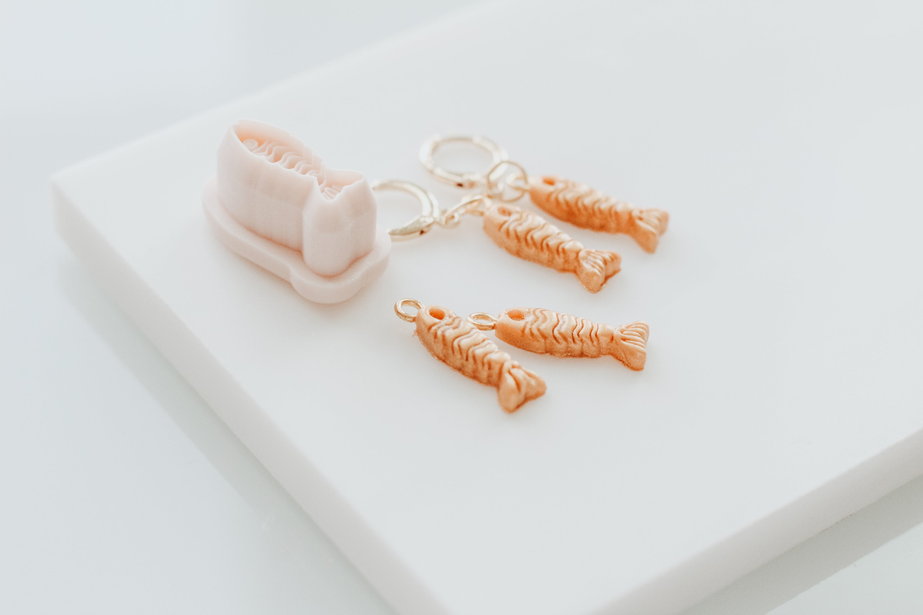 FREE Summer Fish Charm WITH ORDERS $25 or more (MUST ADD TO CART TO RECEIVE) Extra Dainty Precision Clay Cutter