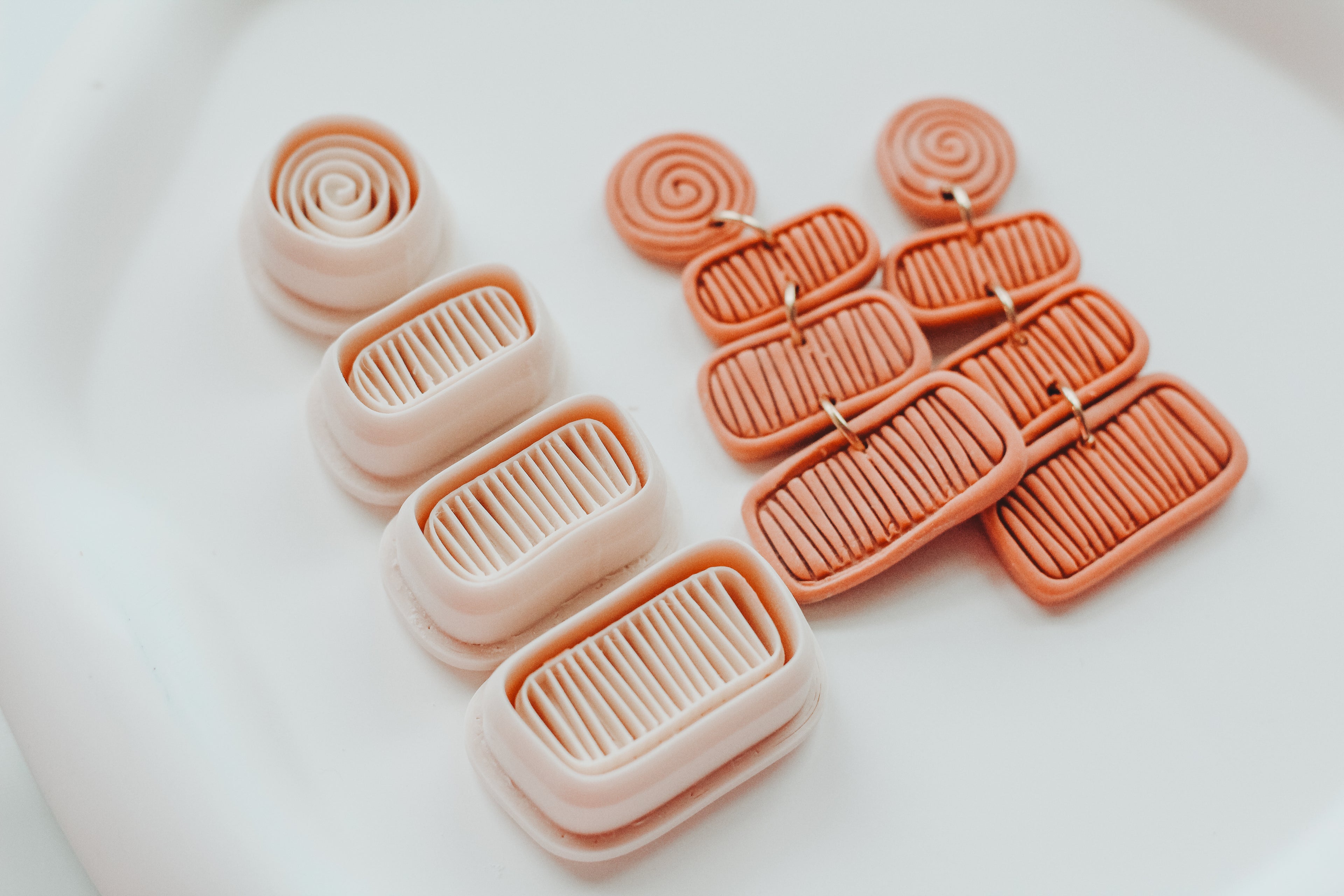 Lush &amp; Wild 6 - Four Piece Clay Earring Cutter
