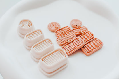 Lush &amp; Wild 6 - Four Piece Clay Earring Cutter