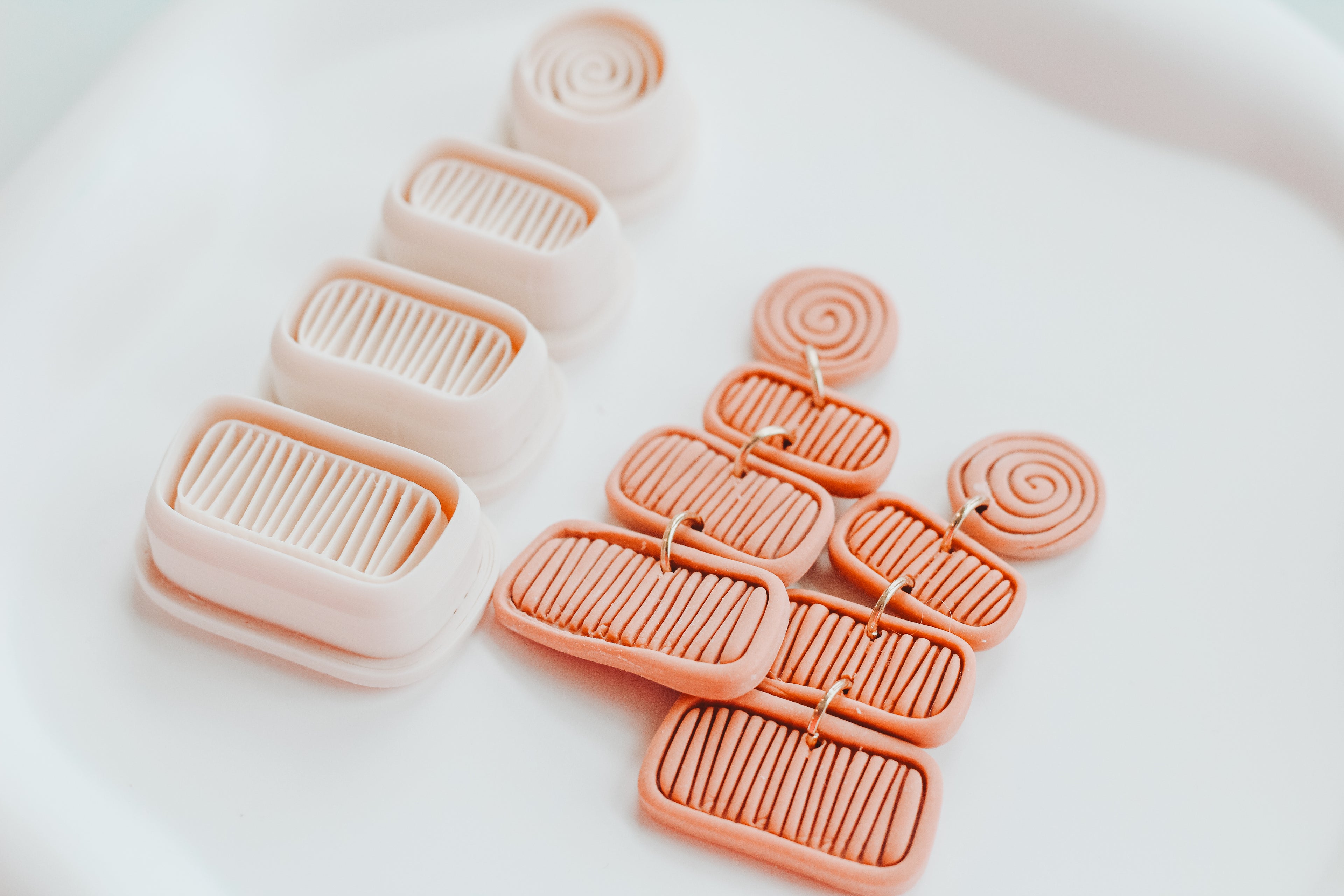 Lush &amp; Wild 6 - Four Piece Clay Earring Cutter