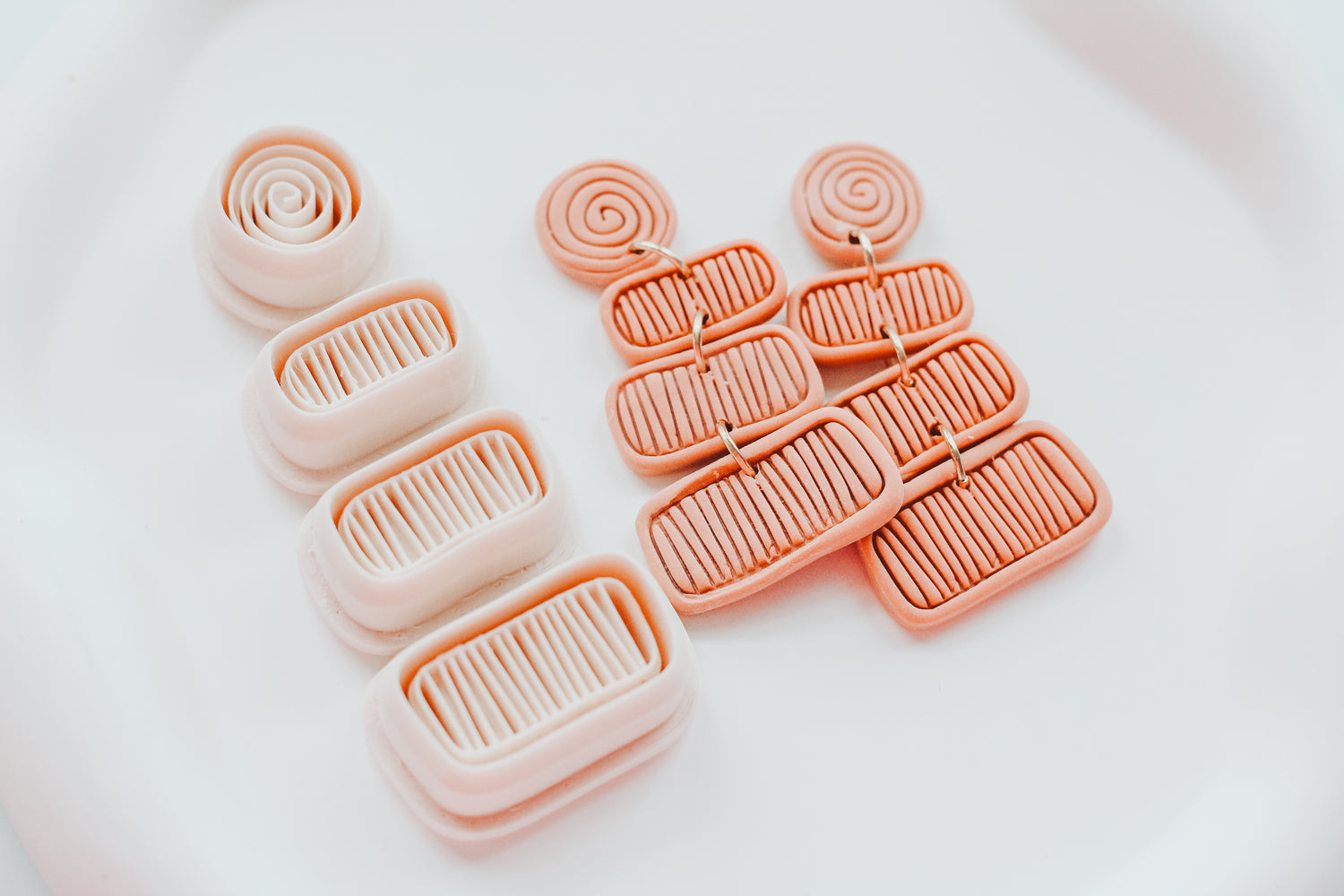 Lush &amp; Wild 6 - Four Piece Clay Earring Cutter