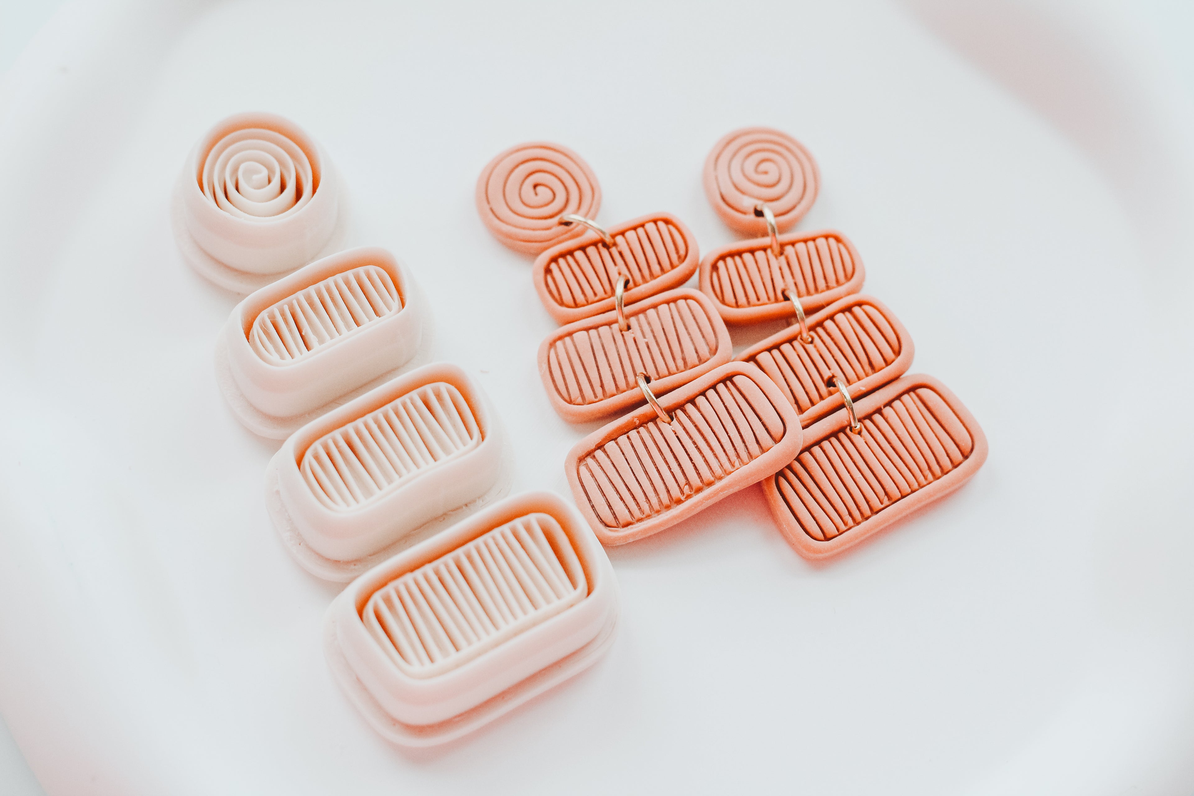 Lush &amp; Wild 6 - Four Piece Clay Earring Cutter