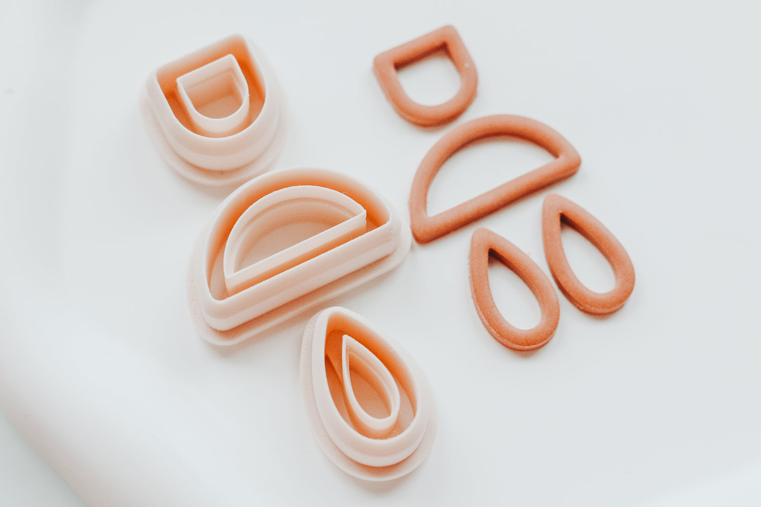 Lush &amp; Wild 5 Skinny Three Piece Set Clay Earring Cutter