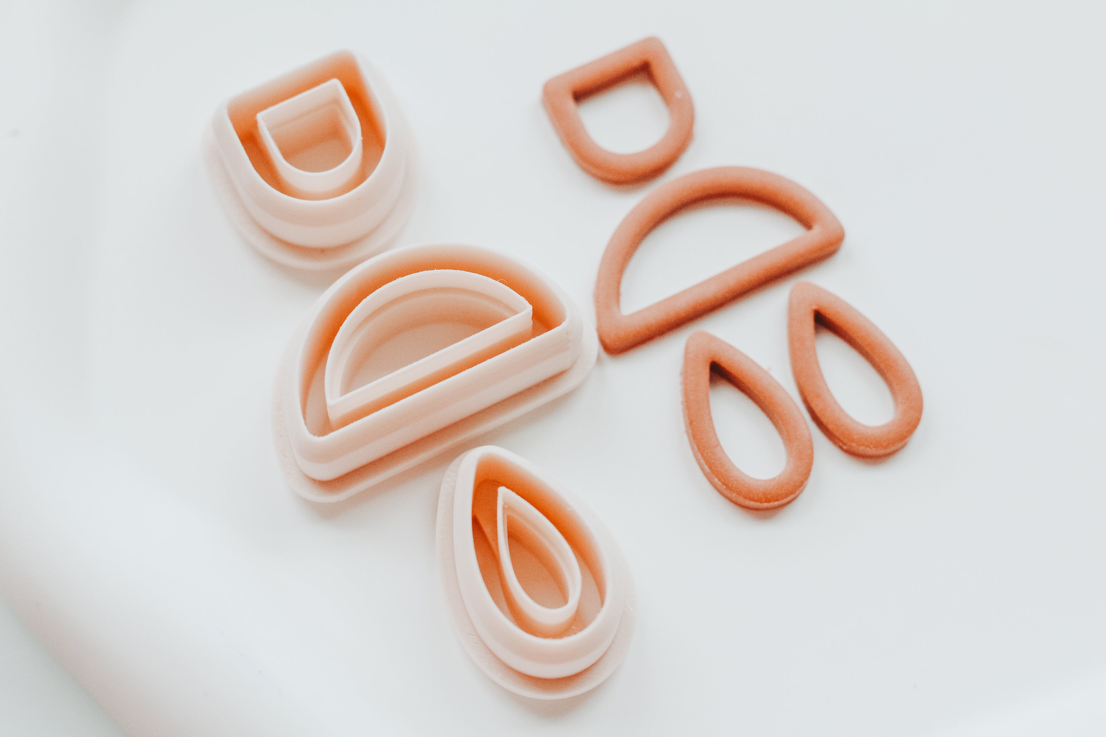 Lush &amp; Wild 5 Skinny Three Piece Set Clay Earring Cutter
