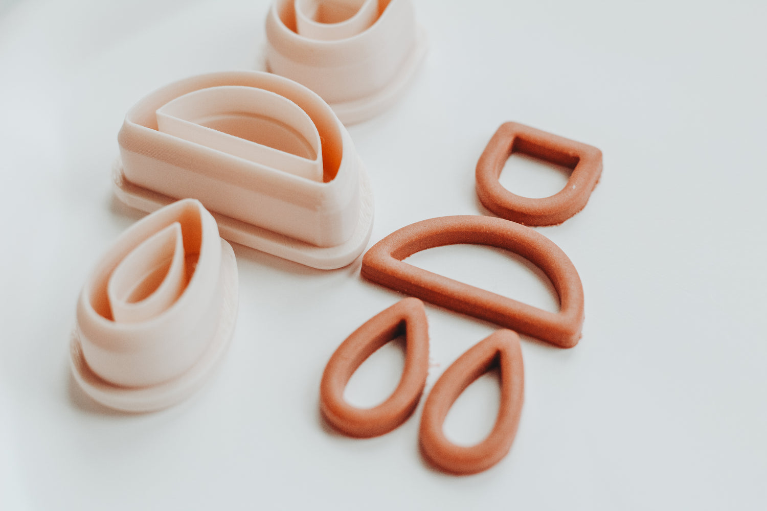 Lush &amp; Wild 5 Skinny Three Piece Set Clay Earring Cutter