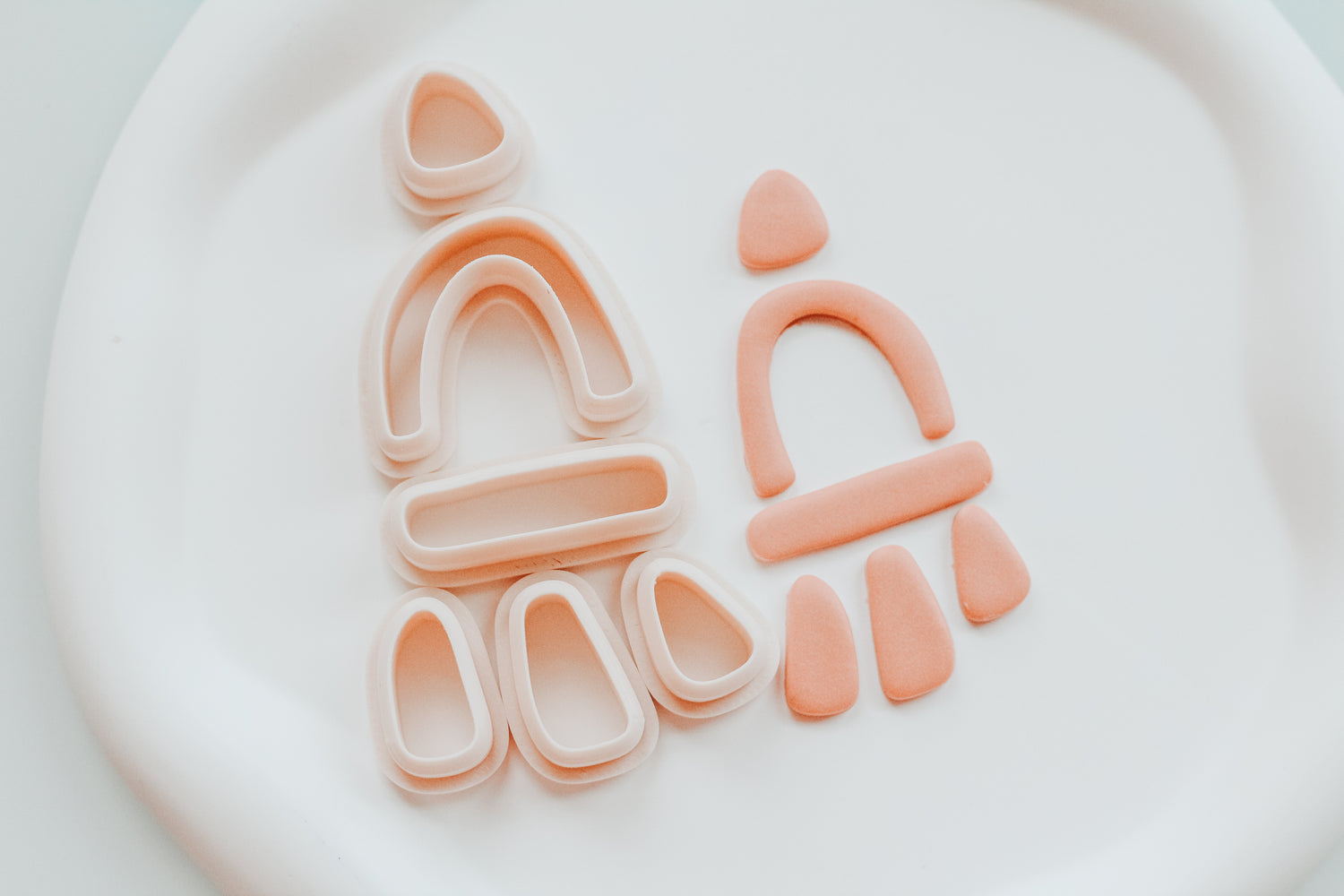 Lush &amp; Wild 7 - Six Piece Clay Earring Cutter