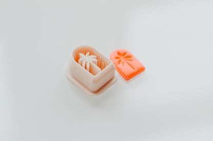 Mini Vintage Palm Charm Extra Dainty Precision Clay Cutter