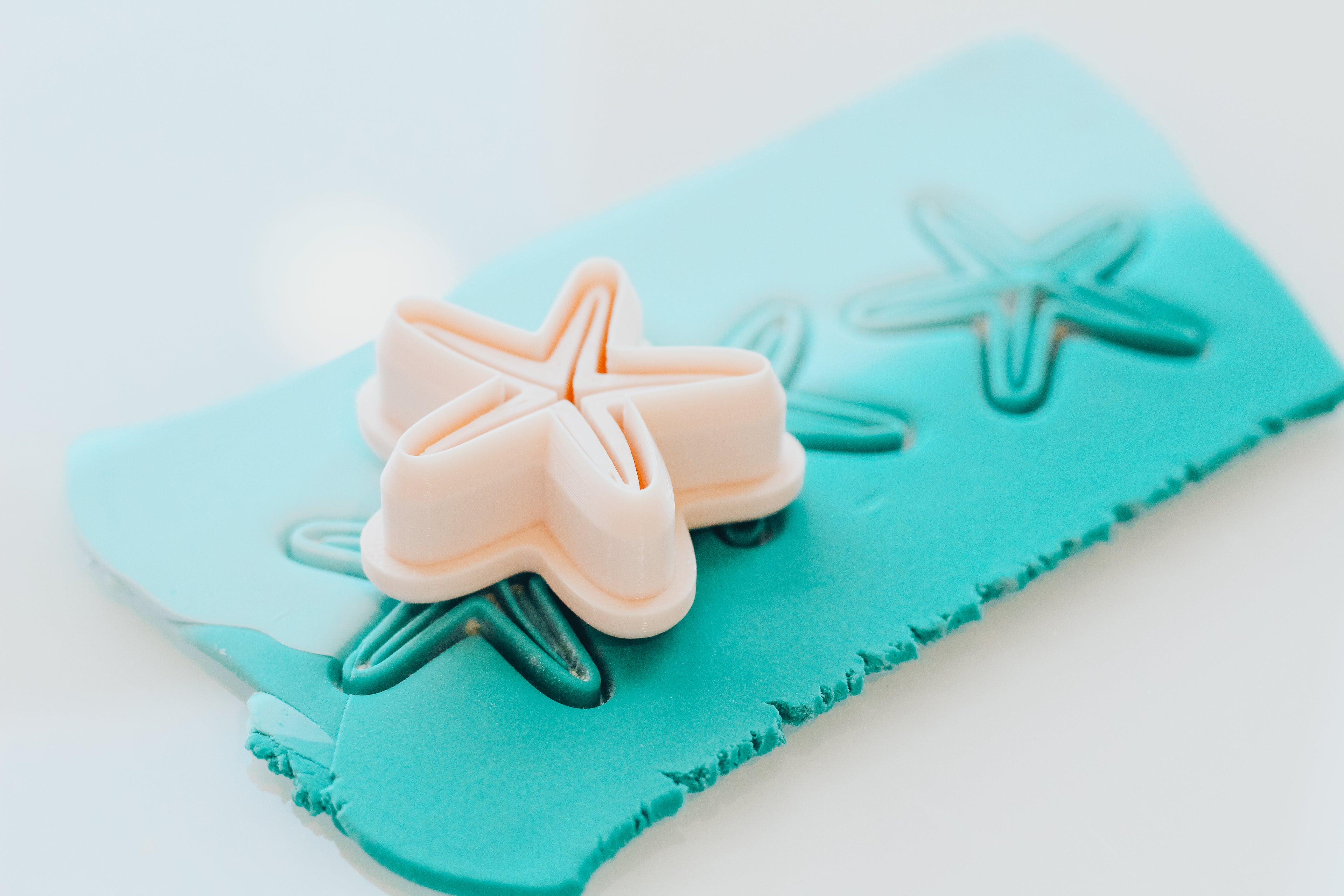 Full Press Star Fish Forever Shells Clay Cutter