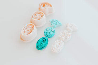 Beach Trio Forever Shells Clay Cutter