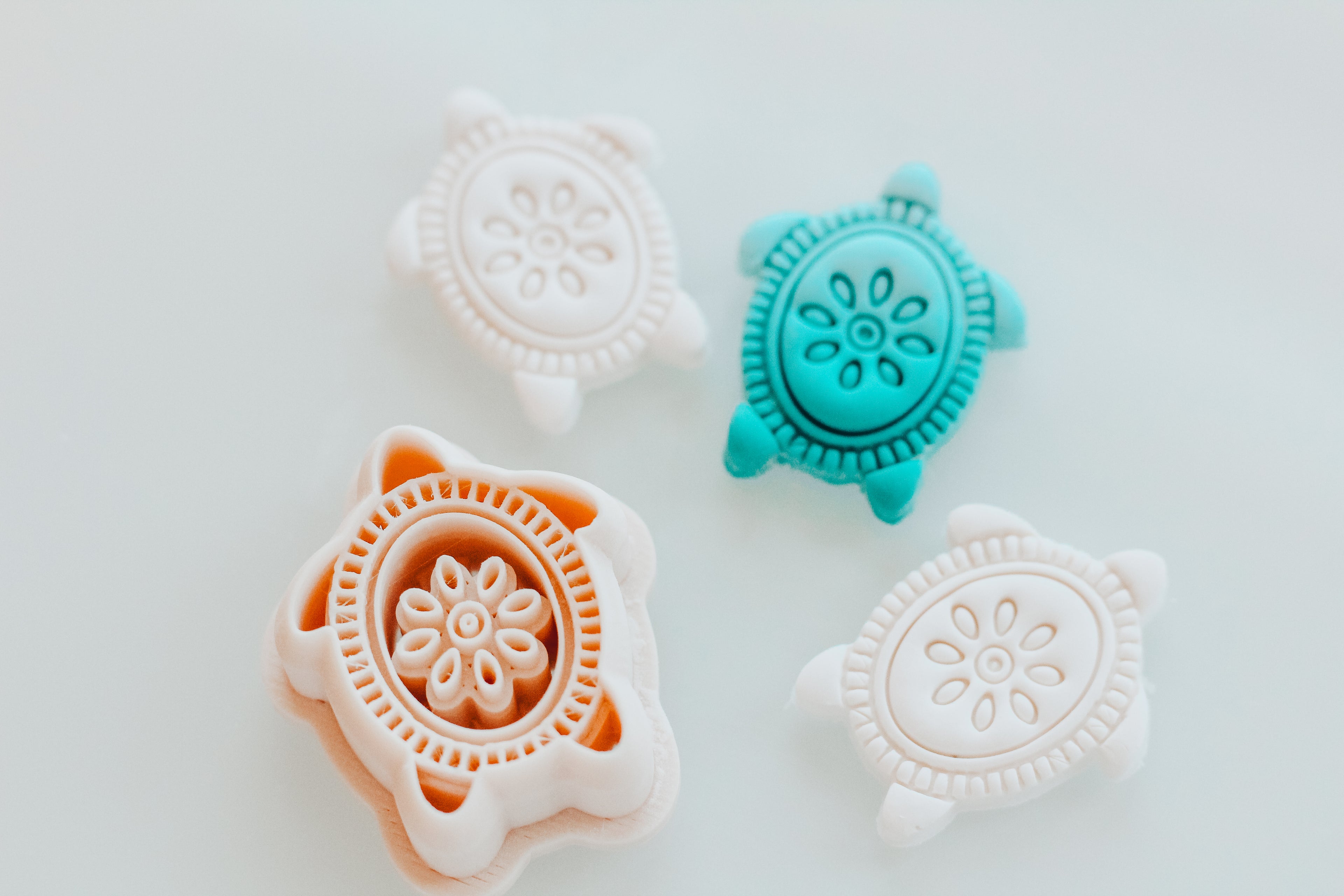 Sun Turtle Forever Shells Clay Cutter