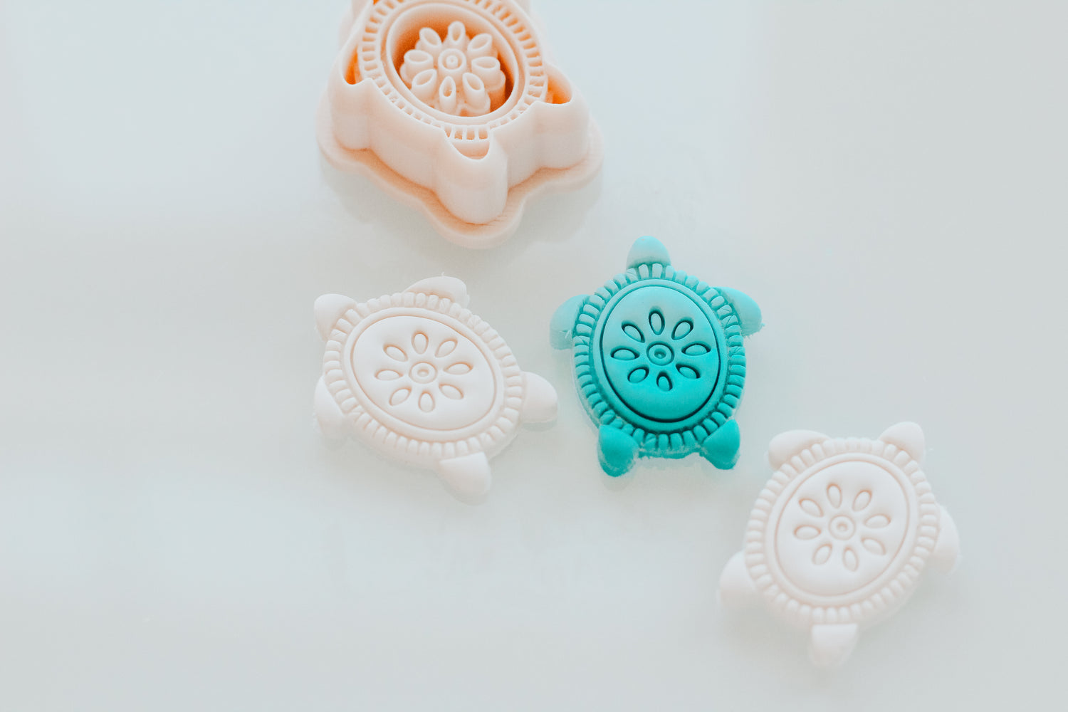 Sun Turtle Forever Shells Clay Cutter