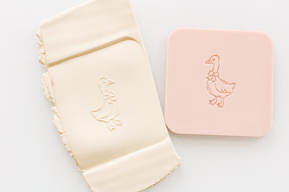 Goose &amp; Bow Clay Acrylic Texture Plate