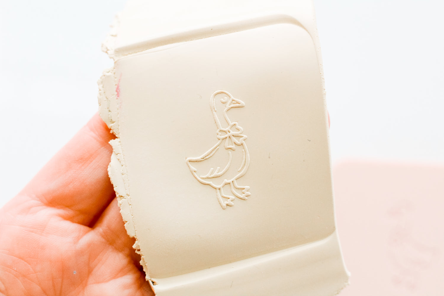 Goose &amp; Bow Clay Acrylic Texture Plate