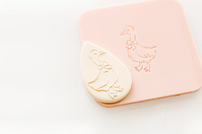 Goose &amp; Bow Clay Acrylic Texture Plate