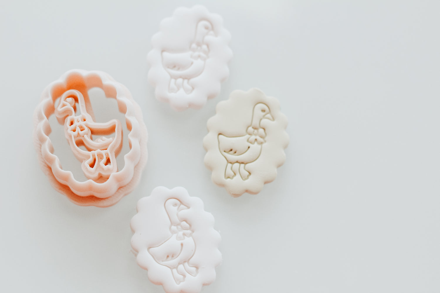 Garden Party Goose Clay Cutter