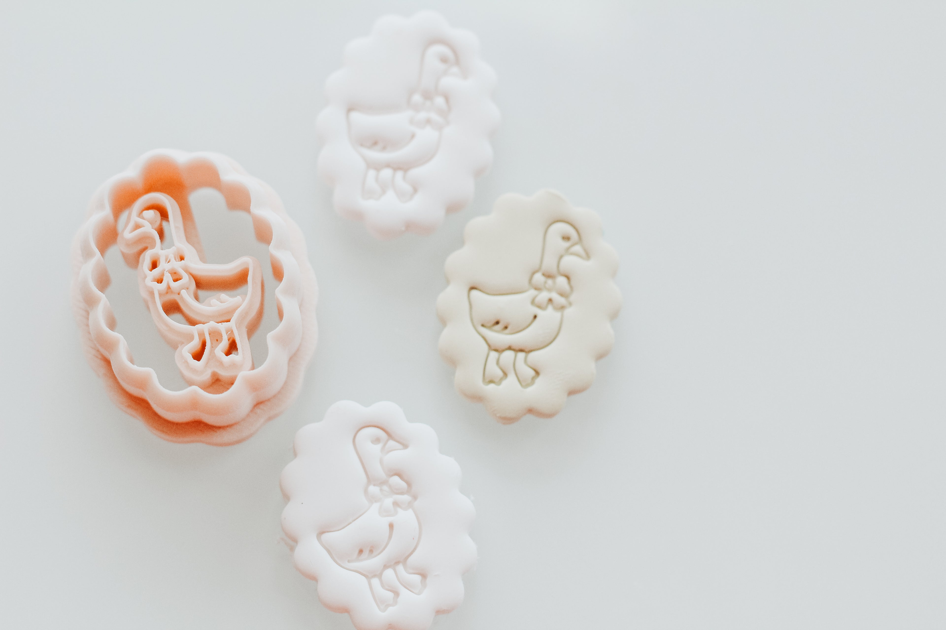 Garden Party Goose Clay Cutter