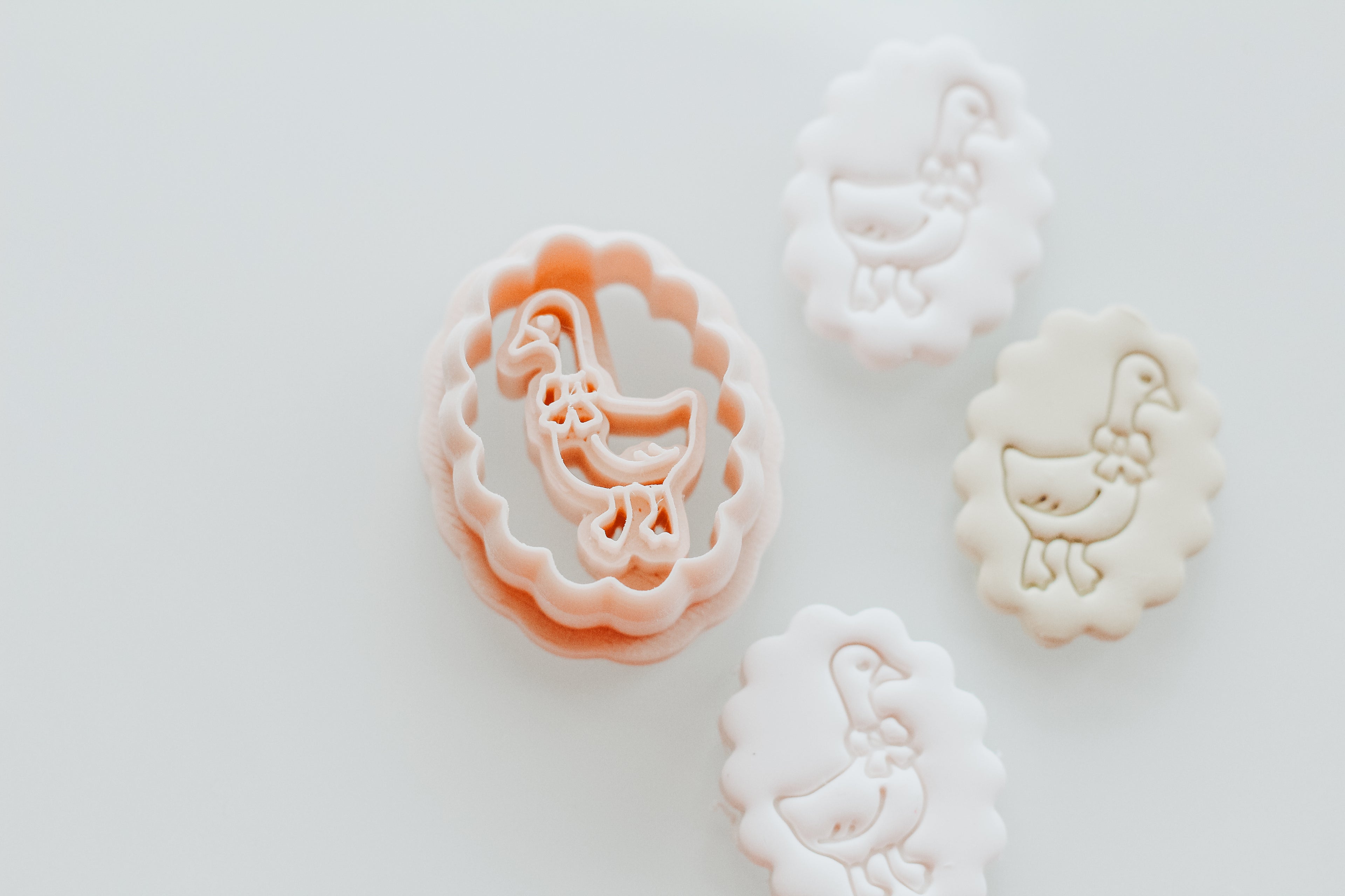 Garden Party Goose Clay Cutter