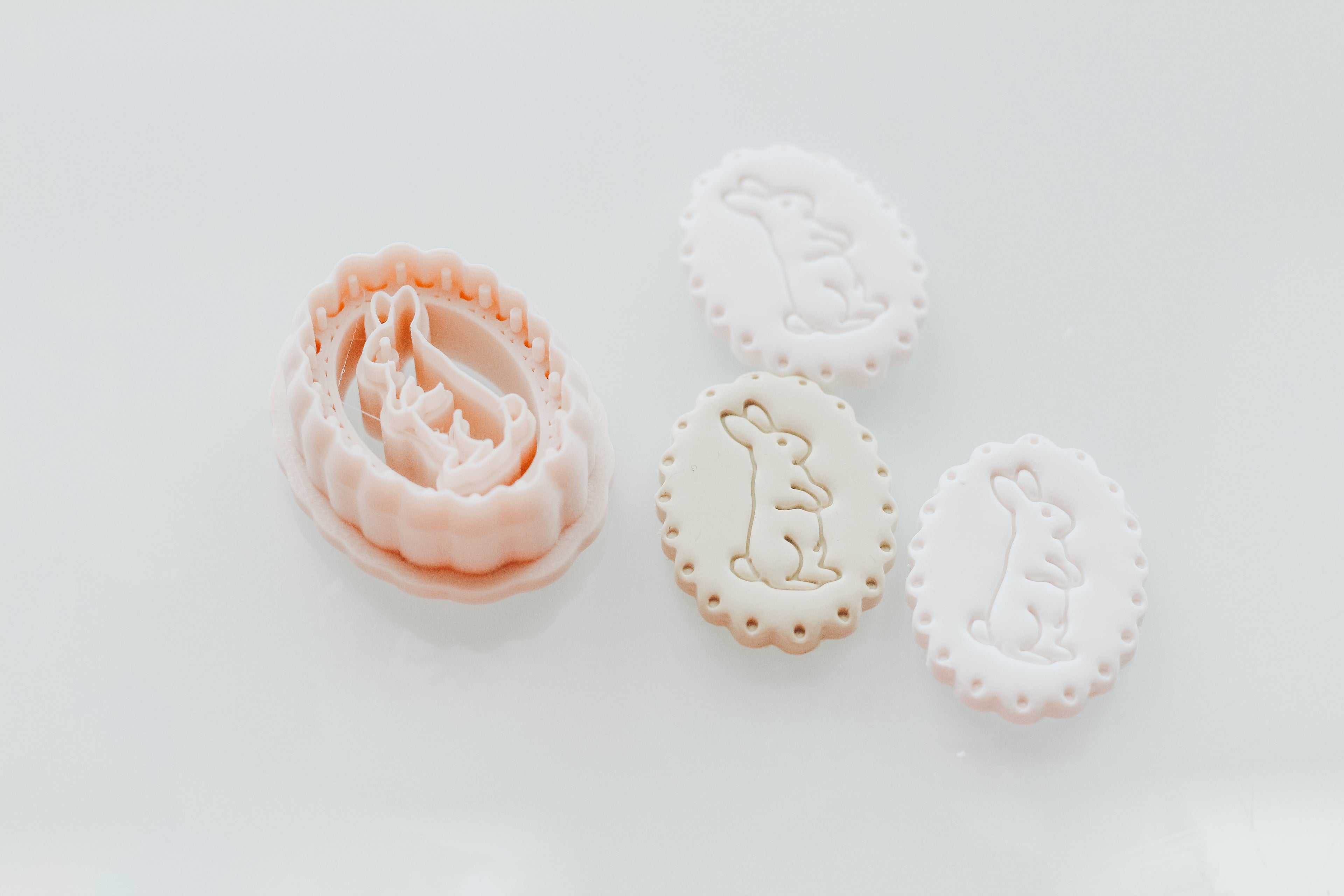 Garden Party Bunny Clay Cutter