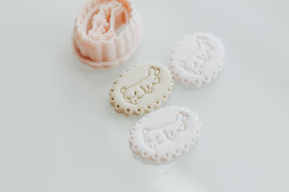 Garden Party Bunny Clay Cutter