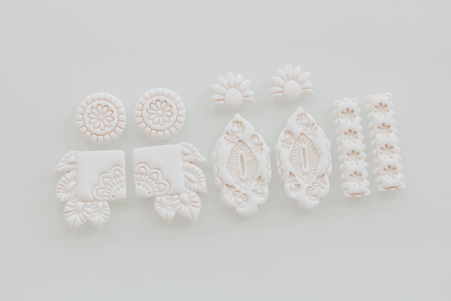 Honey Mirrored Set Clay Earring Cutter