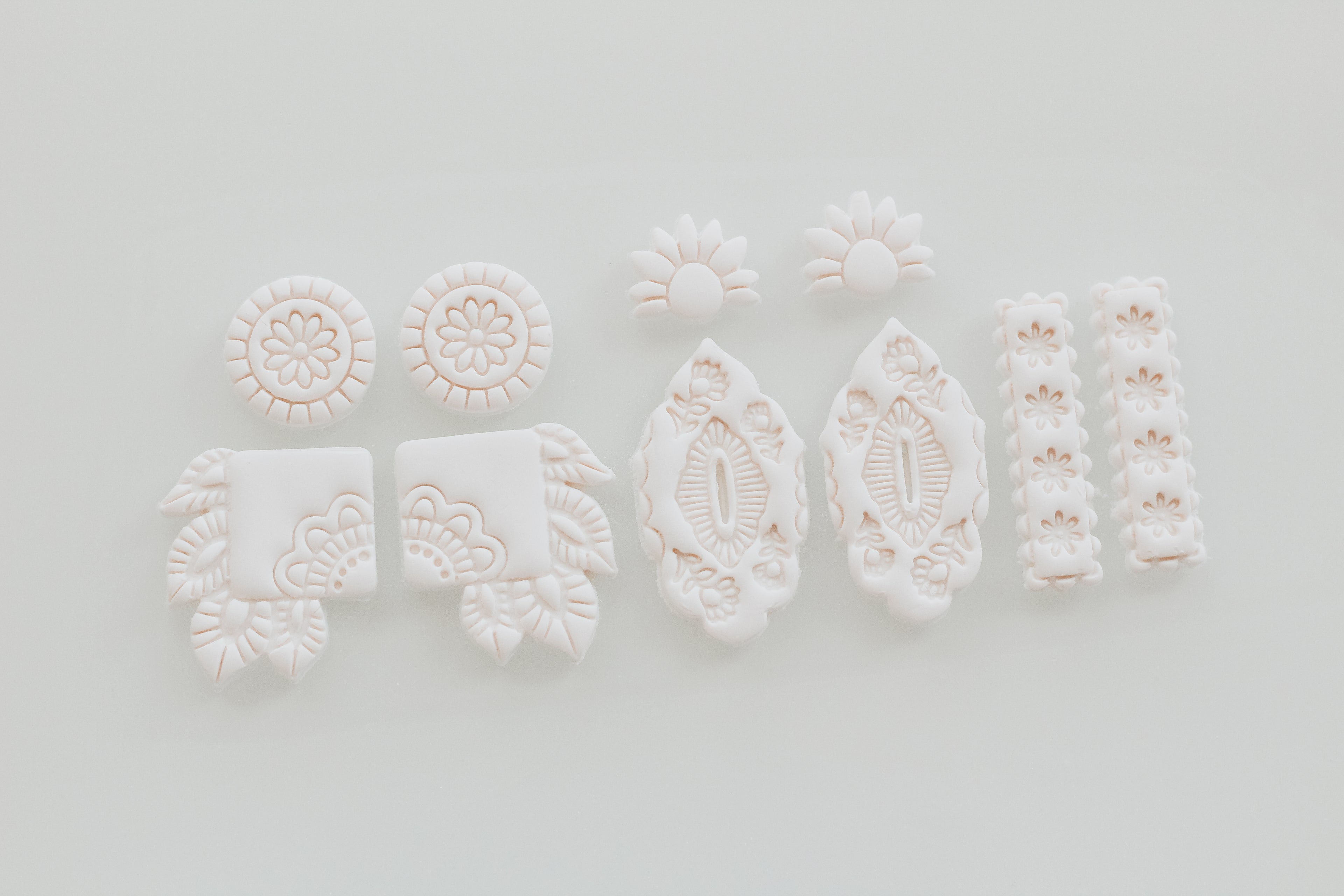 Honey Mirrored Set Clay Earring Cutter