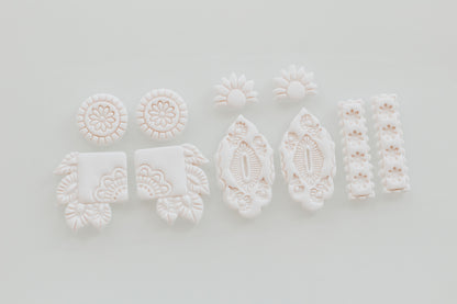 Honey Mirrored Set Clay Earring Cutter