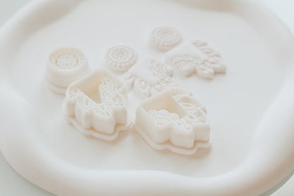 Honey Mirrored Set Clay Earring Cutter