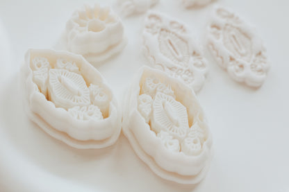 Bloom Mirrored Set Clay Earring Cutter