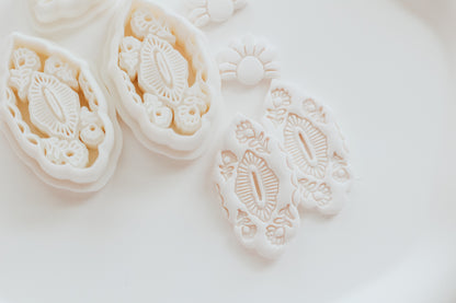 Bloom Mirrored Set Clay Earring Cutter
