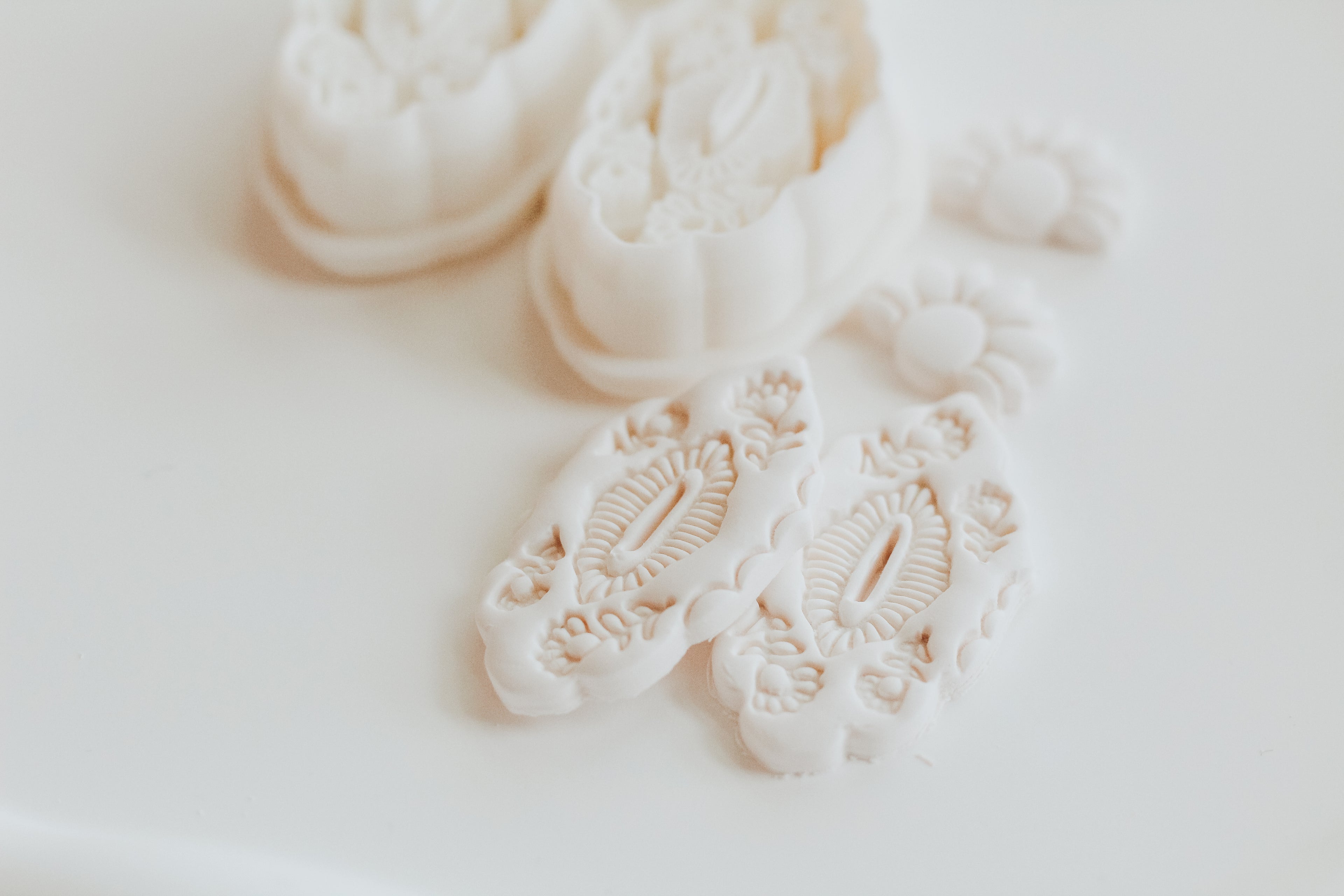 Bloom Mirrored Set Clay Earring Cutter