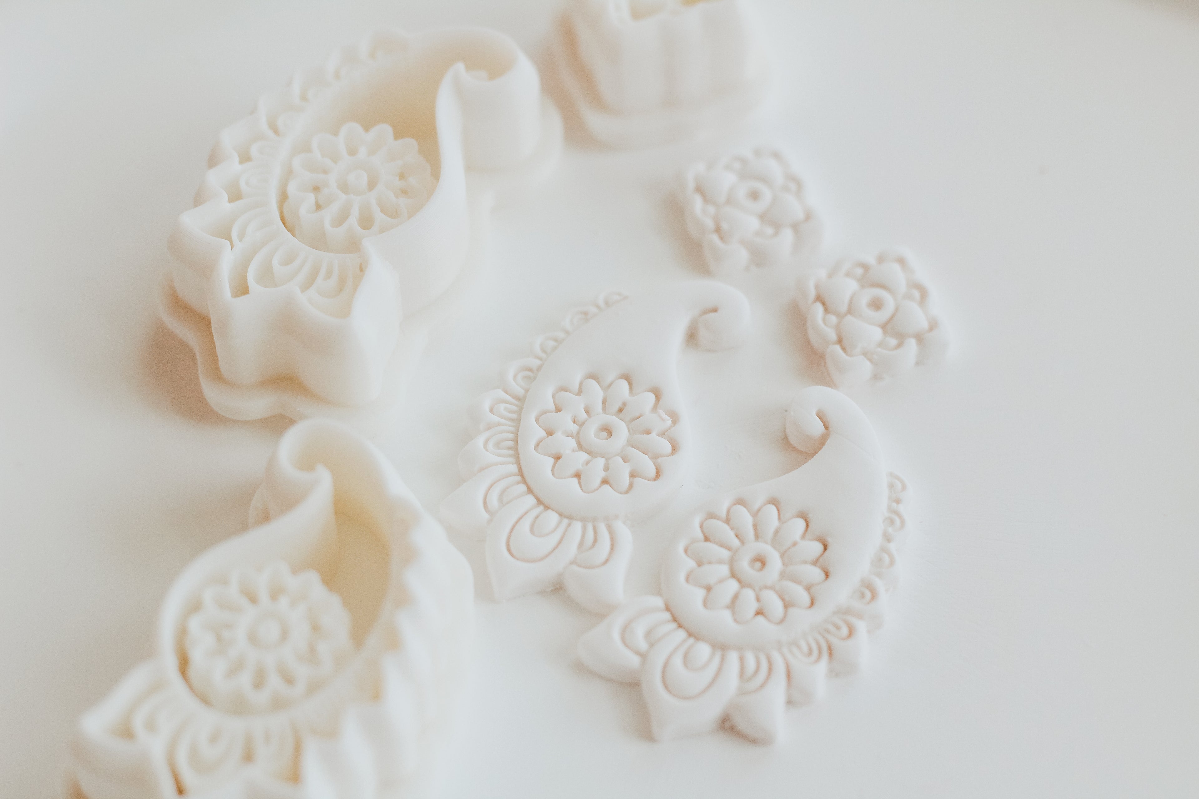 Velvet Mirrored Set Clay Earring Cutter