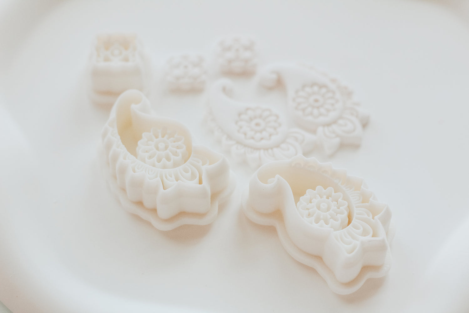 Velvet Mirrored Set Clay Earring Cutter