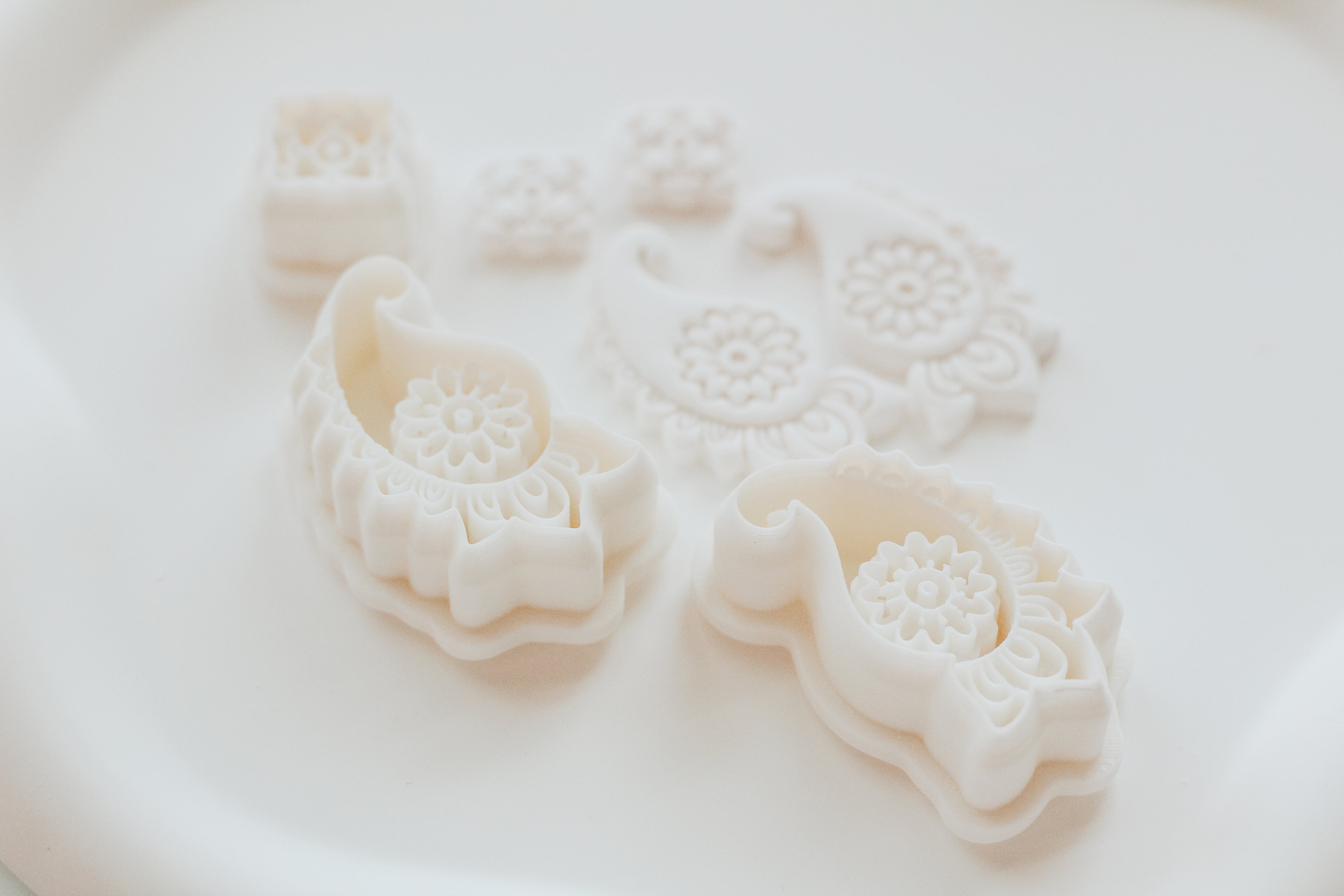 Velvet Mirrored Set Clay Earring Cutter