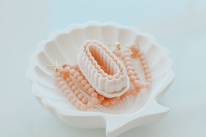 Long Oval Skinny Bubble Clay Cutter