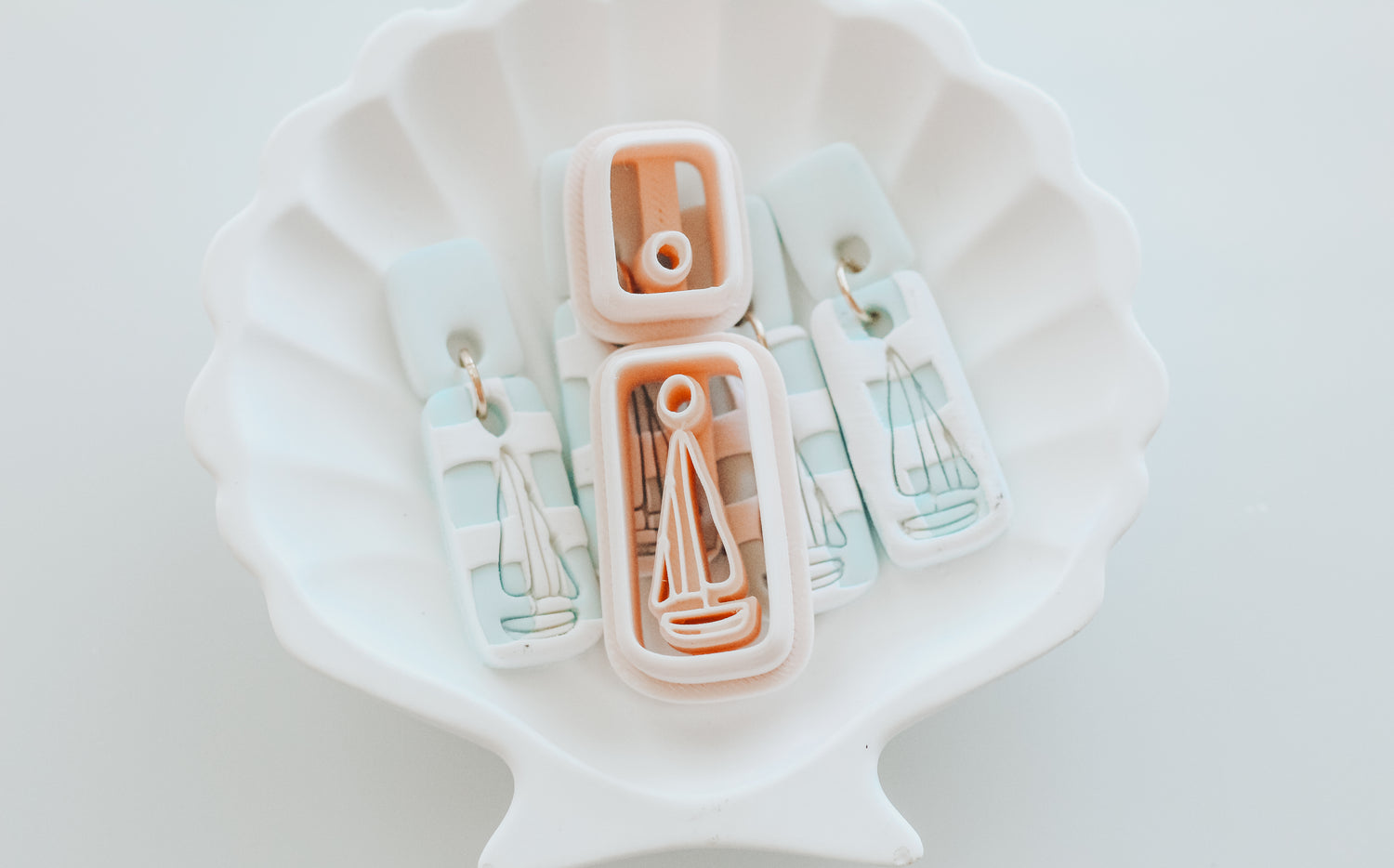 Tall Ship Sailboat Clay Cutter Set