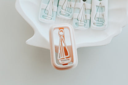 Tall Ship Sailboat Clay Cutter Set