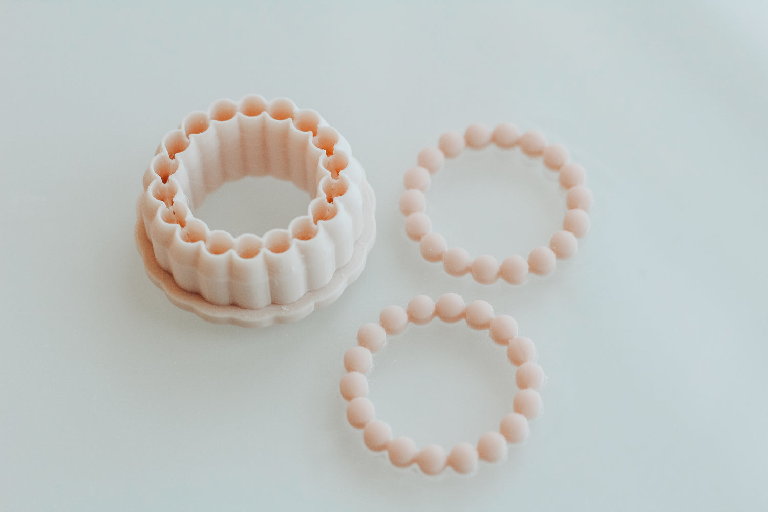 Circle Bubble Skinny Clay Cutter