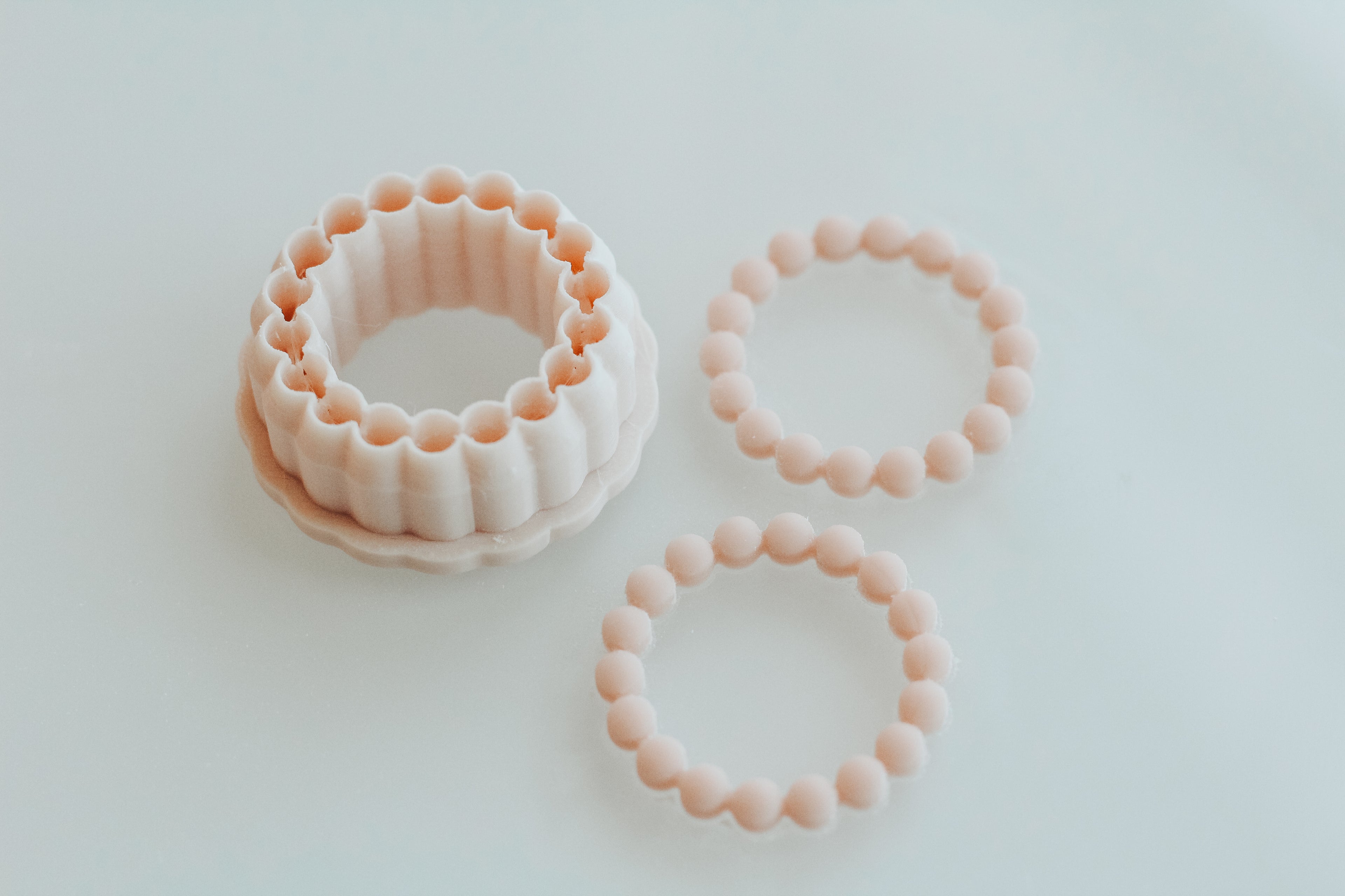 Circle Bubble Skinny Clay Cutter