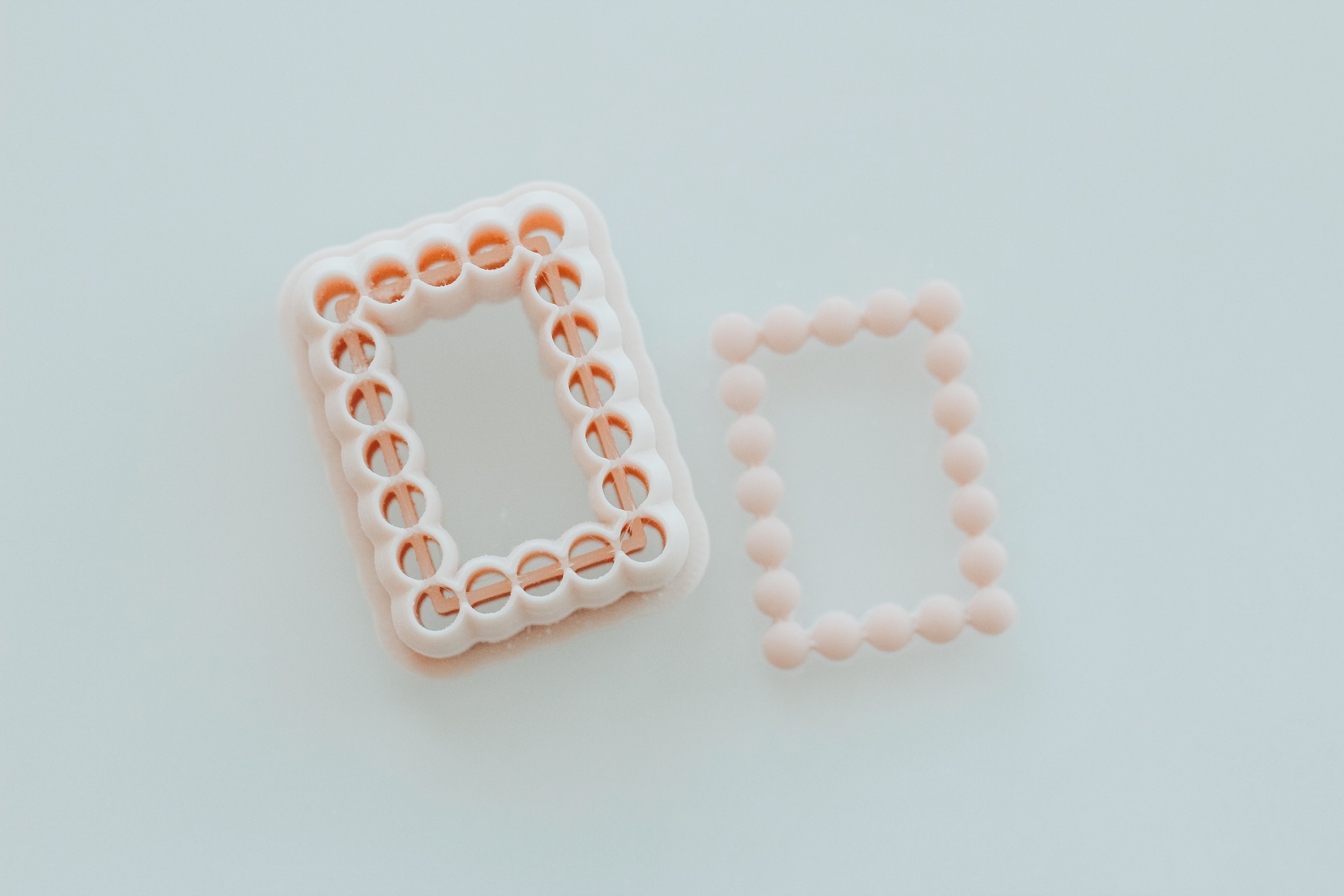 Short Rectangle Bubble Skinny Clay Cutter