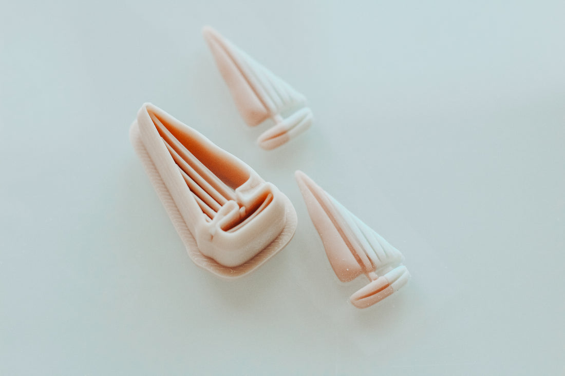 Tall Sailboat Outline Clay Cutter