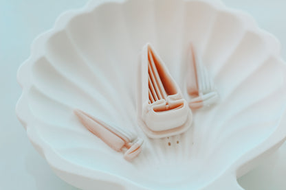 Tall Sailboat Outline Clay Cutter